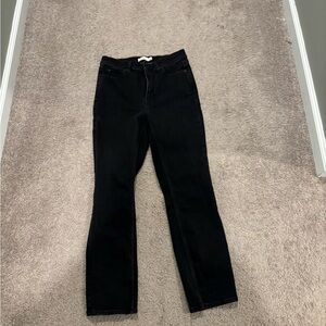 L.L. Bean Signature Bean Flex Jean Black Women’s Medium
